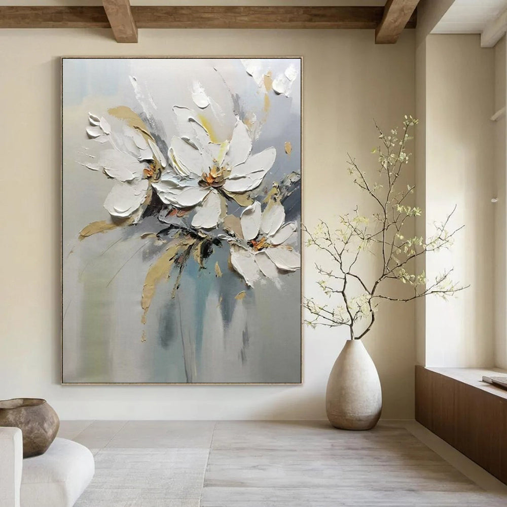 Gigantic Hand-Painted Abstract Wall Mural for Bar & Hotel Lobby LargeART2201