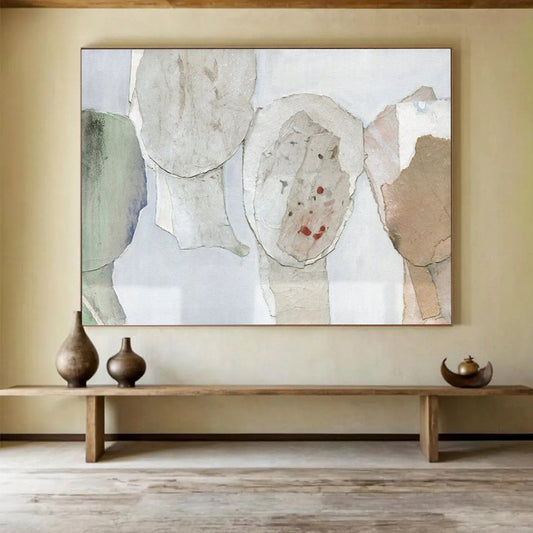 Resplendent Grand - Sized Abstract Painting for Entryway & Hotel LargeART1781