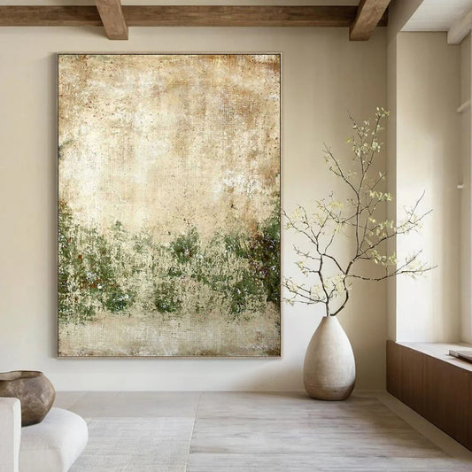 Enormous Hand - Painted Textured Custom Abstract Canvas, for Living Room and Bar DKH1479