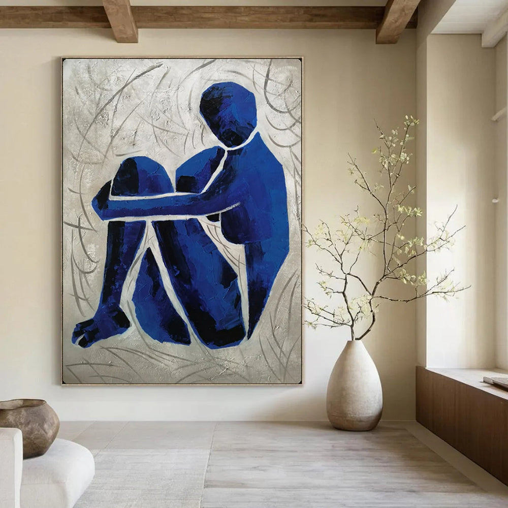 Handmade Textured Abstract Canvas for Office & Dining Room LargeART2166