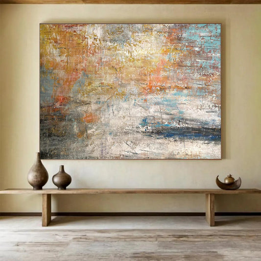 Dynamic Giant Abstract Painting for Office & Bedroom LargeART1584