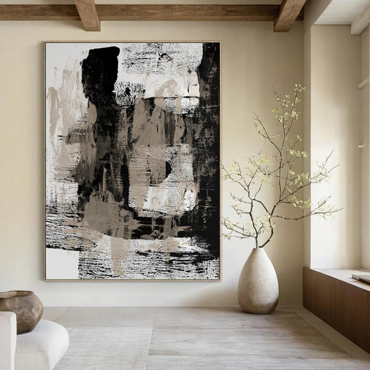 Dynamic Textured Abstract Mural for Bar & Living Room DKH0967