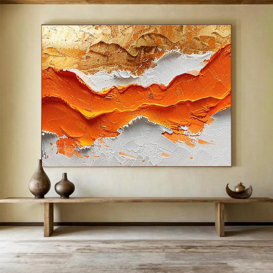 Vast - Scale Abstract Wall Decor for Entryway & Bar DKH464
