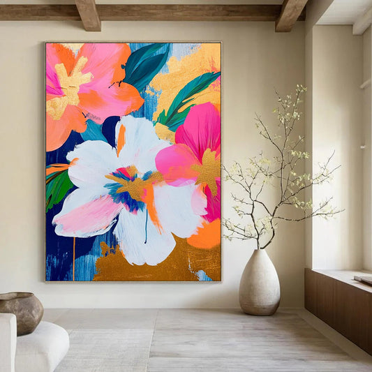 Custom Abstract Art: Large Dimensions, Textured Excellence for Dining Room & Hotel DTP284