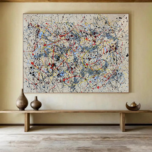 Sophisticated Massive Abstract Art for Dining Room & Bar LargeART1589