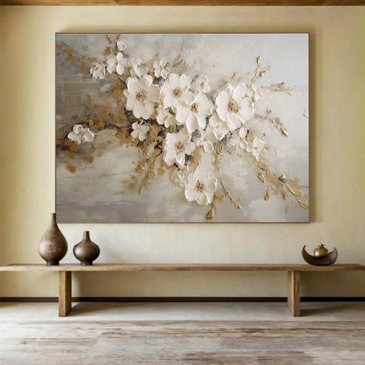 “Graceful Impressions” Colossal Abstract Painting for Office & Hallway DKH250