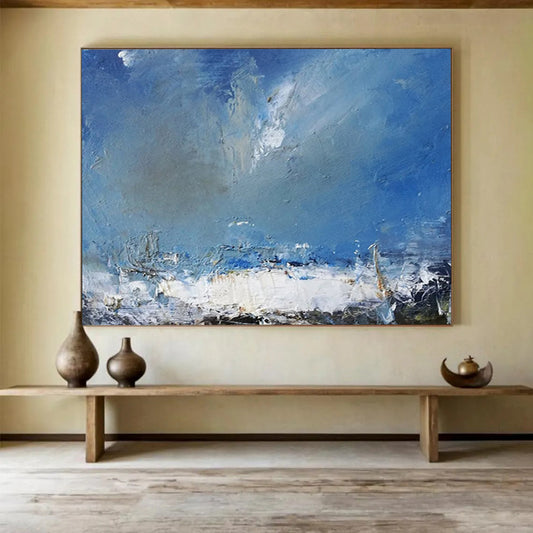 Impressionistic Sea & Sky - Coastal Living Room Charm DLZ031