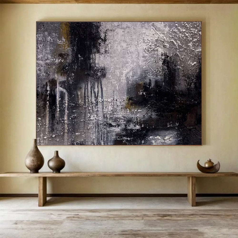 Massive Personalized Abstract Painting for Event Space DKH009