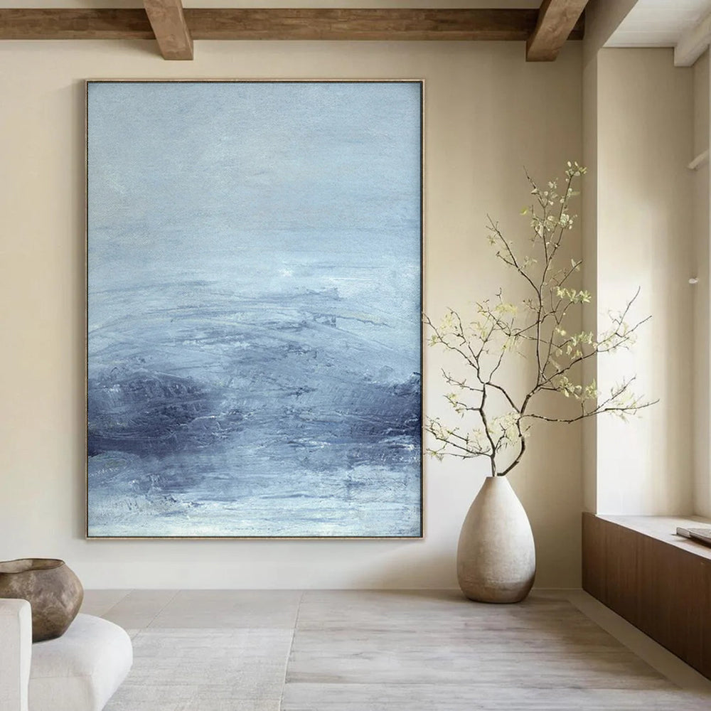 Lively & Energetic Custom Hand-Painted Abstract Painting for Dining Room & Bar LargeART1962