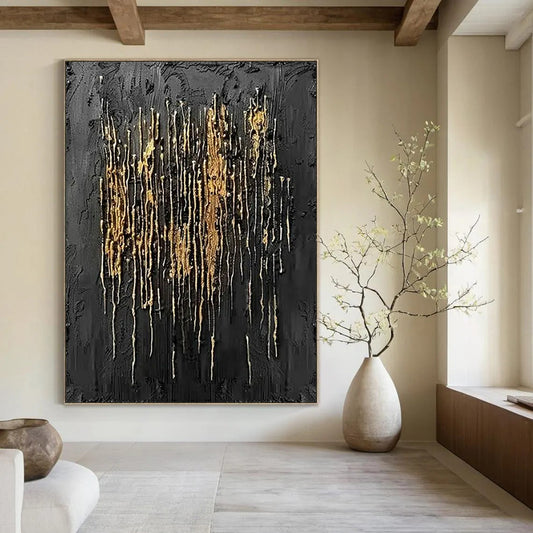 Expansive Hand-Painted Abstract Artworks for Living Room & Hotel LargeART2358
