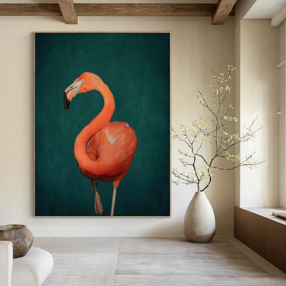 Hand-Painted Personalized Abstract Canvas for Entryway & Hotel LargeART1920