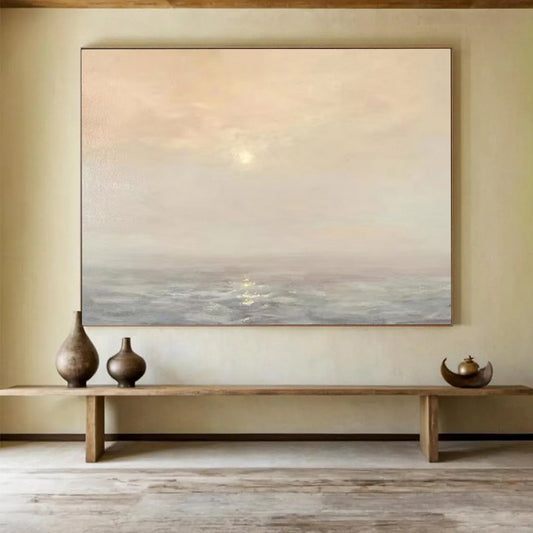 Stunning Giant - Sized Abstract Painting for Entryway & Hotel LargeART1669