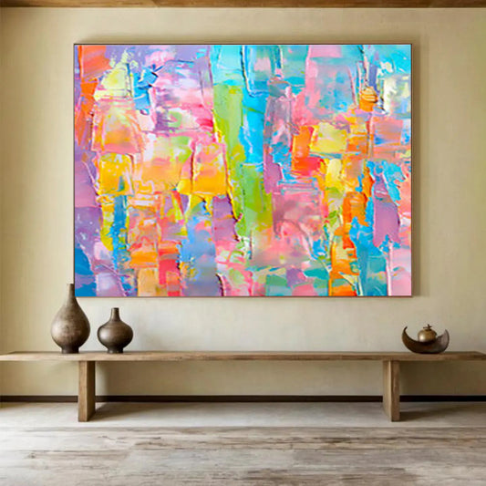 Immense - Sized Abstract Wall Decor for Bedroom & Hallway DKH381