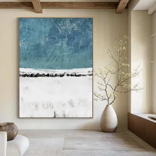 Whimsical & Playful Abstract Canvas Art for Bedroom & Living Room LargeART2025