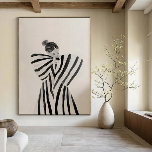 Luminous & Radiant Abstract Canvas Art for Living Room & Office LargeART2038