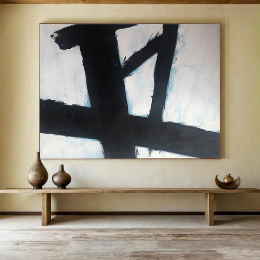 Striking Oversized Abstract Mural for Hallway & Office DKH181
