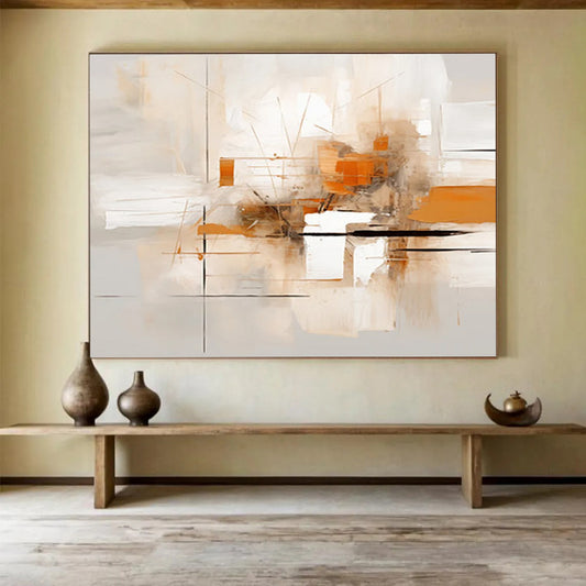 Line - Interweaving Abstract Painting - Creative Inspiration Wall for Studio DLZ097