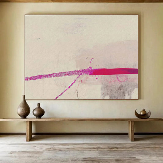“Mystic Resonances” Giant Abstract Canvas for Bedroom & Entryway DKH279