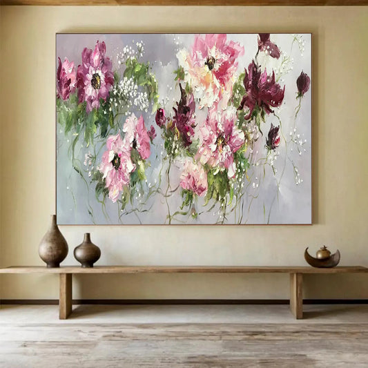 Bewitching Oversized Abstract Painting for Hotel Lobby & Hallway LargeART1764