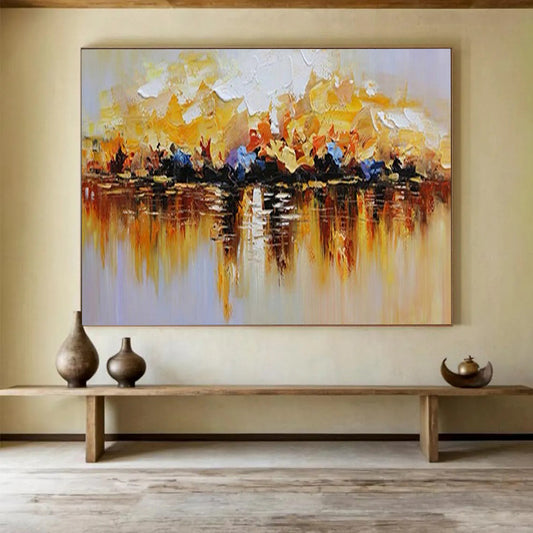 Giant Abstract Mural for Living Room & Office LargeART1559