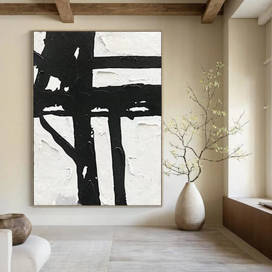 Knotted Textures: Grandiose Custom Abstract Art for Bedroom and Hotel DTP148