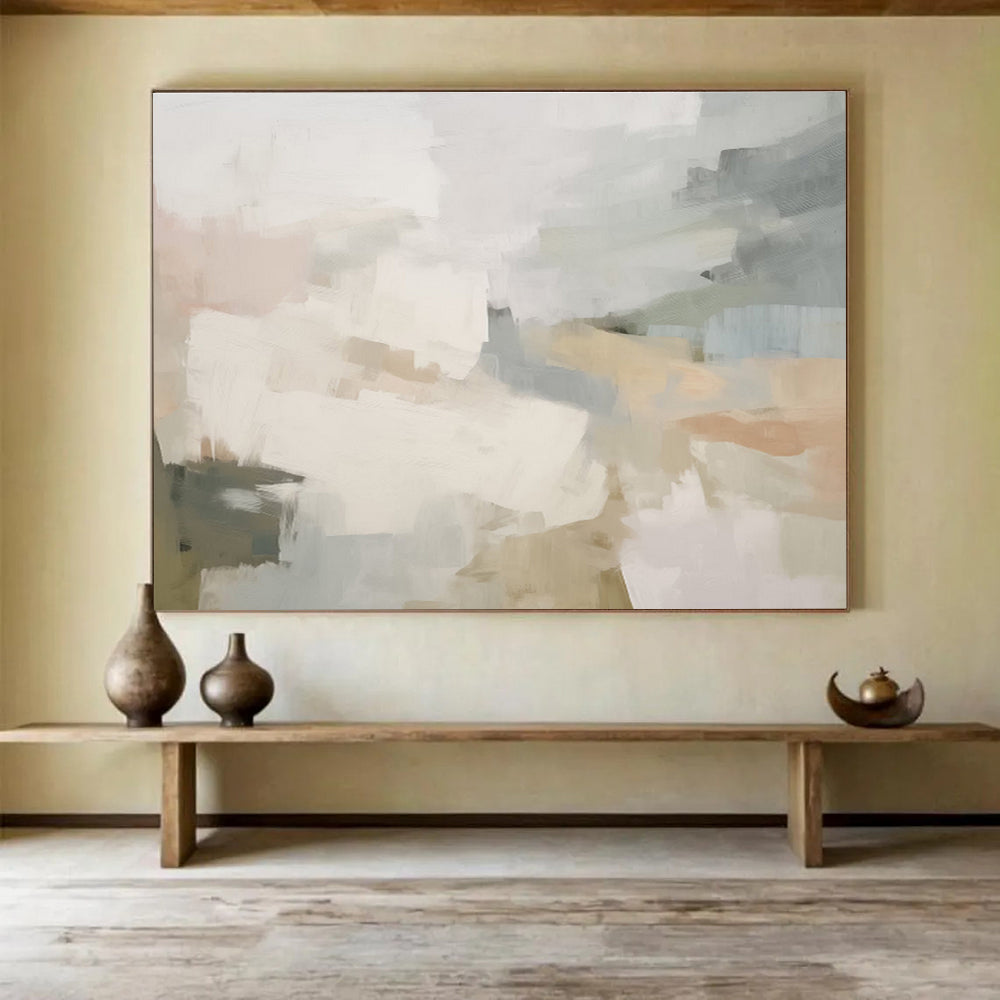 “Abstract Dynamics” Oversized Abstract Canvas for Living Room & Bar DKH246