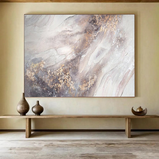 Fluid Abstract Canvas Art for Living Room & Dining Room LargeART1771