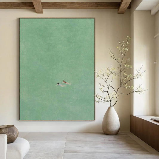 Large-Scale Handmade Abstract Creations for Bedroom & Hallway DTP305