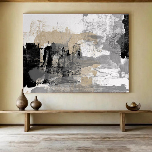 Giant Abstract Canvas for Bedroom & Entryway DKH448