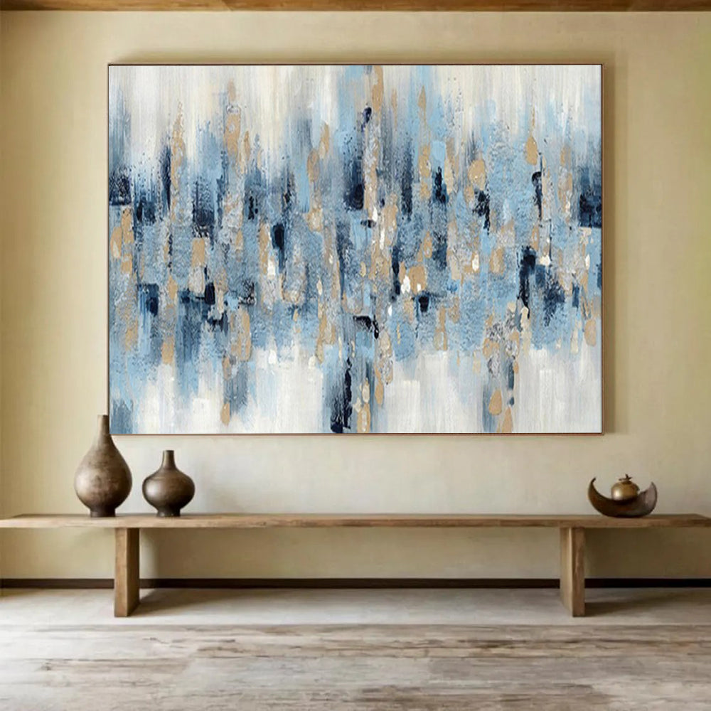 Giant Hand-Painted Abstract Wall Decor for Bedroom & Bar LargeART1519