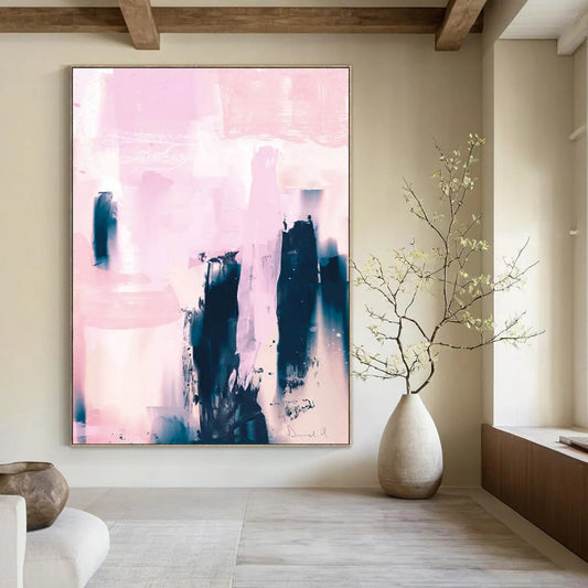 Large Custom Abstract Paintings: Handmade, Textured & Captivating DTP179