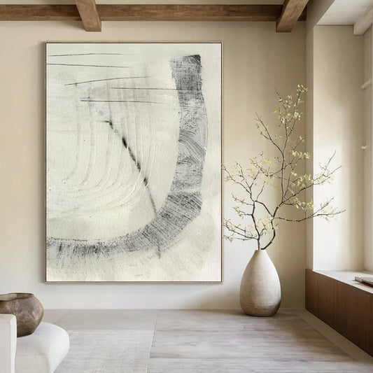 Big Custom Abstract Artworks: Handmade, Textured, and Memorable DTP214