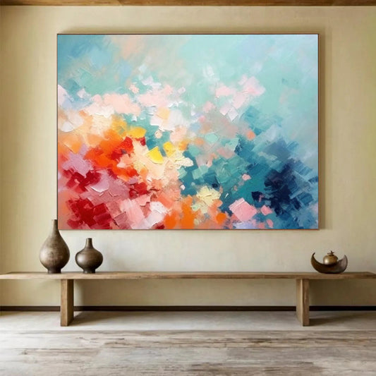 Pastel Abstract Clouds - Dreamy Bedroom Whimsy DLZ058