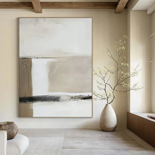 Hand-Painted Personalized Abstract Painting for Office & Bar LargeART1477