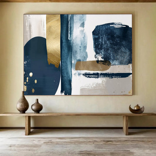 Vivid Giant Abstract Painting for Hallway & Bar LargeART1720
