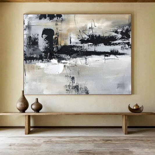 Large - Format Abstract Canvas for Bar & Hotel Lobby LargeART1565