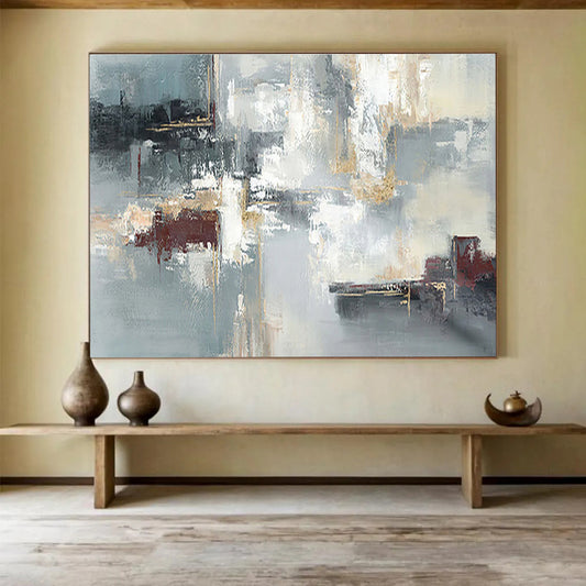 “Innovative Impressions” Vast Abstract Painting for Office & Bar DKH352