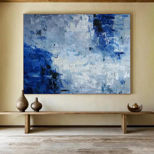 Tranquil Large - Format Abstract Canvas for Bedroom & Entryway LargeART1587