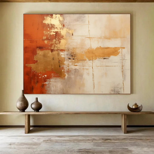 Oversized Abstract Mural for Bedroom & Living Room LargeART1571