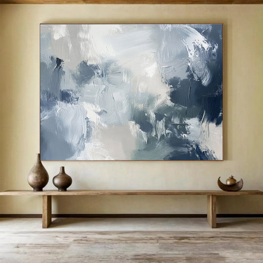 “Abstract Reverie” Oversized Abstract Mural for Hallway & Office DKH237