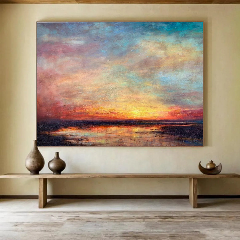 Grand Hand - Applied Textured Abstract Canvas for Focal Decor Elements DKH776