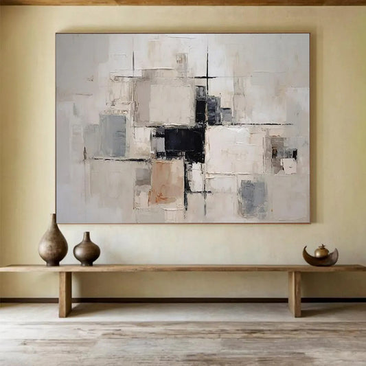 Stunning Giant Abstract Canvas for Living Room & Hotel LargeART1579