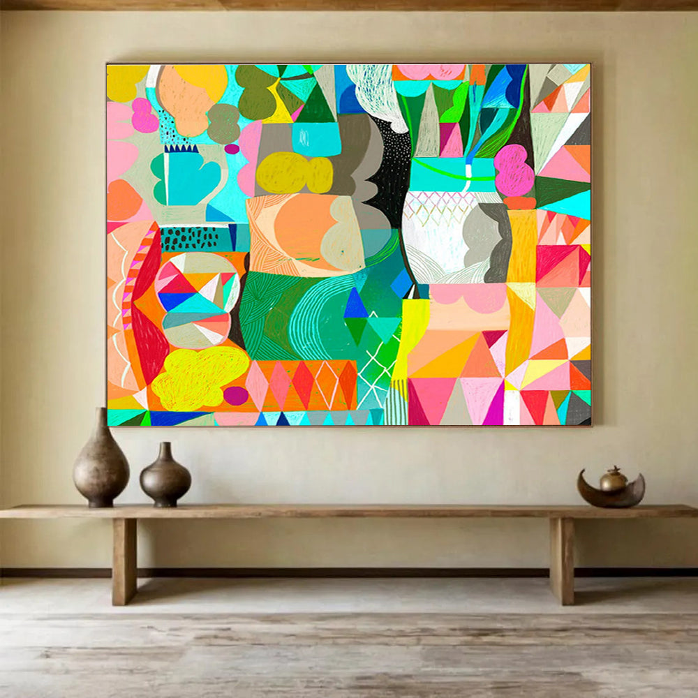 Made - to - Order Canvas for Living Room & Hallway DKH065