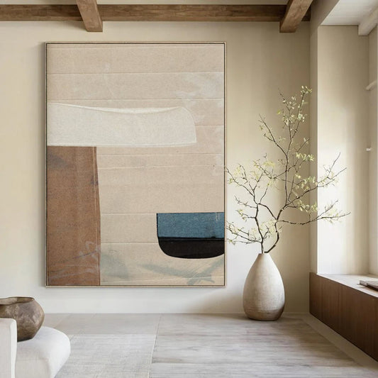 Big Custom Abstract Art: Handmade, Textured & Stylish DTP182