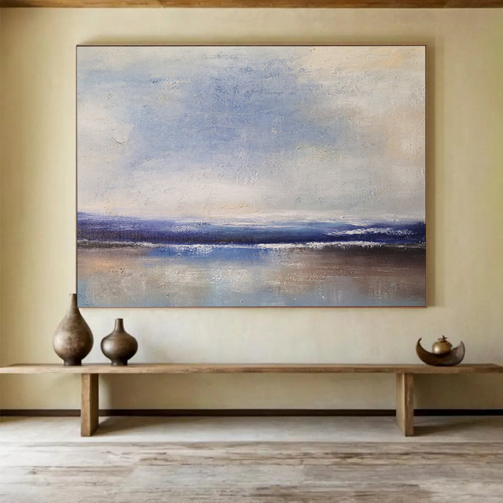 Soft Ocean Horizon - Calming Bedroom Retreat DLZ037