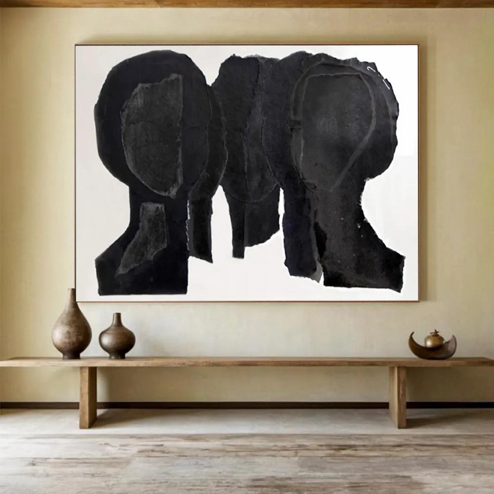 Poised Large Abstract Wall Decor for Hallway & Bar LargeART1780