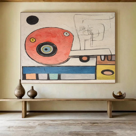 Playful Abstract Shapes & Circles - Eclectic Nursery Charm DLZ004