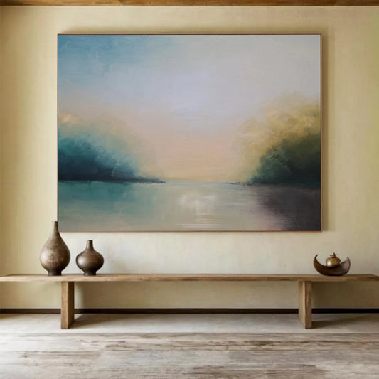 Soft Landscape Abstract - Serene Bedroom Escape DLZ014