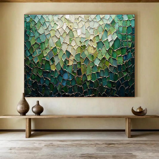 Vast Hand - Crafted Textured Abstract Canvas for Lasting Decor Impacts DKH759