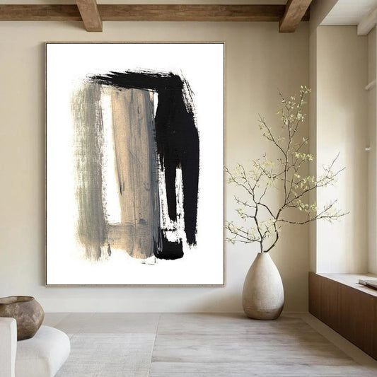 Scaled Textures: Immense - Sized Custom Abstract Artwork for Bedroom and Bar DTP157